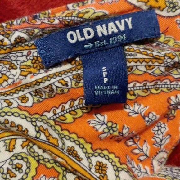Old Navy Paisley dresSz SEUC - Picture 7 of 7